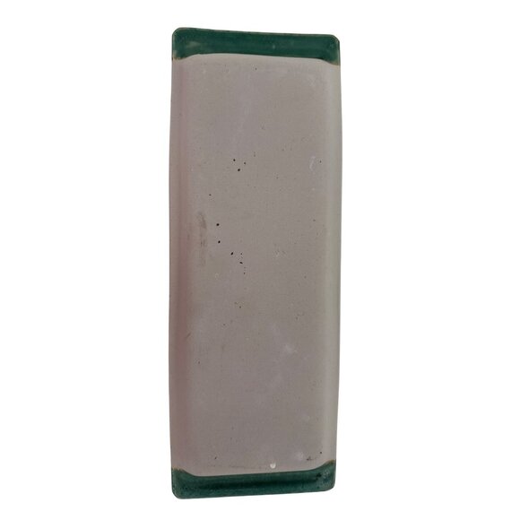 Ceramic Rectangular Tray With Hand-Painted Antelope Design - Picture 6 of 7